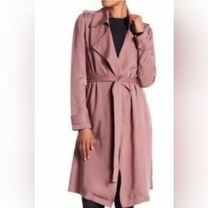 Bagatelle‎ Mauve Trench Women Jacket Size Small